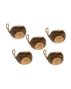 Eric Schweizer Wintervogelfutter Coconut, 5 x 500 g