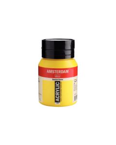 Amsterdam Acrylfarbe Standard 268 Azogelb halbdeckend, 500 ml