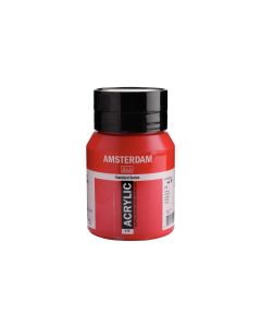 Amsterdam Acrylfarbe Standard 318 Karmin halbdeckend, 500 ml
