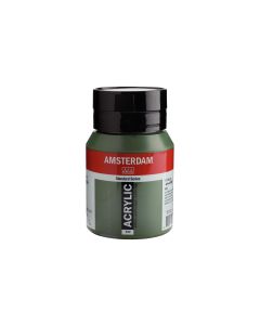 Amsterdam Acrylfarbe Standard 622 Olivgrün deckend, 500 ml