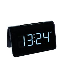 TFA Dostmann Funkwecker Icon Schwarz, Weiss