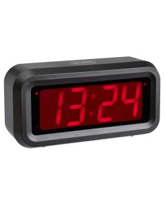 TFA Dostmann Digitalwecker Roxy Schwarz/Rot