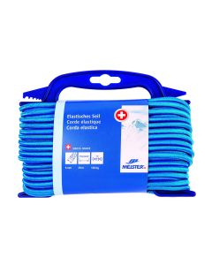 Meister Gummi-Spannseil Ø 6 mm, 20 m, 120 kg, Blau