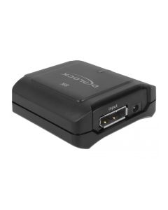 Delock DisplayPort 1.4 Repeater 8K 30 Hz Kaskadierbar, schwarz