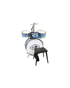 Bontempi Musikinstrument Schlagzeug silber Elektronik