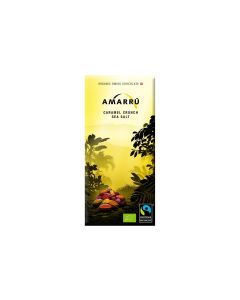 Amarru Tafelschokolade Caramel Crunch Sea Salt Bio 100 g