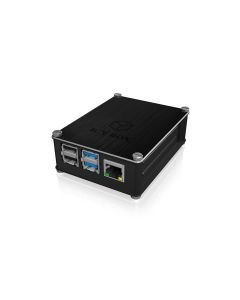 ICY BOX Gehäuse für Raspberry Pi 4 Schwarz