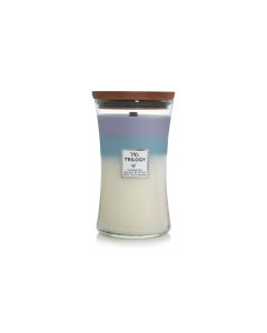 Woodwick Duftkerze Trilogy Calming Retreat Large Jar
