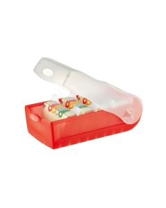 HAN Karteibox Croco A7 Rot
