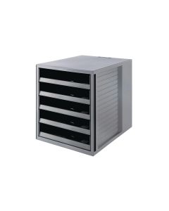 HAN Schubladenbox Karma A4 Schrank-Set, Grau