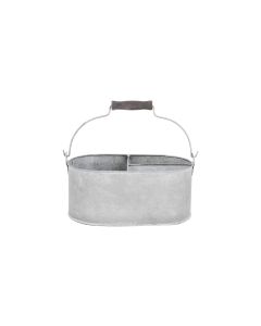 Esschert Design Eimer S, 3.7 l, oval, 3 Kammern