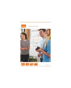 Nobo Flipchart-Marker 65 x 95.5 cm 20 Blatt Blanco 70 g/m²