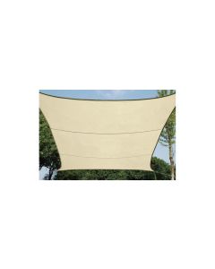 Perel Sonnensegel 360 cm, Quadratisch
