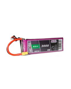 Hacker RC-Akku LiPo 3000 mAh 14.8 V 20C TopFuel ECO-X MTAG