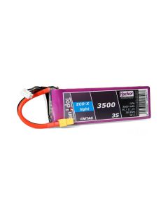 Hacker RC-Akku LiPo 3500 mAh 11.1 V 10C TopFuel ECO-X-Light MTAG