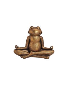 G. Wurm Dekofigur Yoga Frosch