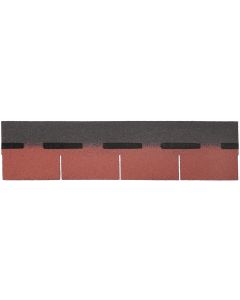 Colibri Dachschindeln EASY Rechteck, Rot 17 Stk. ca. 2qm