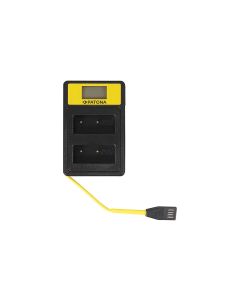 Patona Ladegerät Smart Dual LCD USB Fujifilm NP-W126