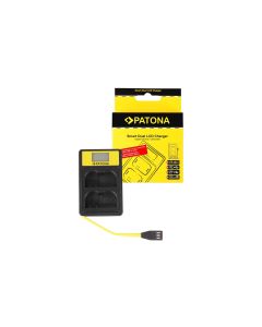 Patona Ladegerät Smart Dual LCD USB Nikon EN-EL15