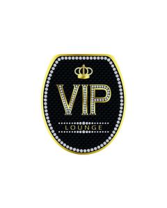 diaqua® Toilettensitz Brillant Vip Absenkautomatik, Schwarz/Gelb