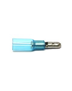 EP Rundstecker WP 4 mm, männlich, Blau, 10 Stk.