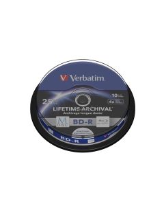 Verbatim BD-R M-Disc 25 GB, Spindel (10 Stück)