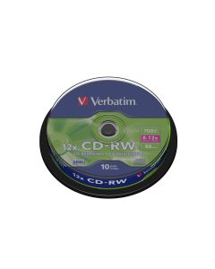 Verbatim CD-RW 0.7 GB, Spindel (10 Stück)