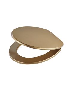 diaqua® Toilettensitz Madrid Absenkautomatik, Kupferfarben