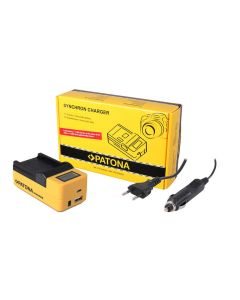 Patona Ladegerät Synchron USB Olympus LI70B