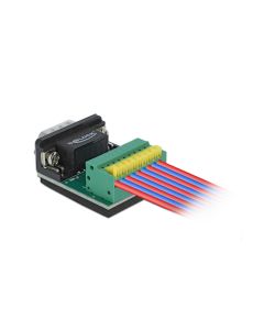 Delock Adapter Sub-D 9 Pin M Terminalblock 9 Pin 0 m