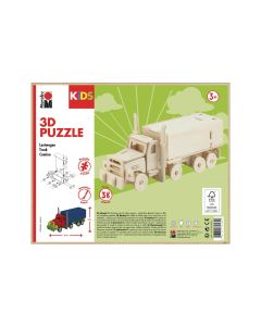 Marabu Holzartikel 3D Puzzle, Truck