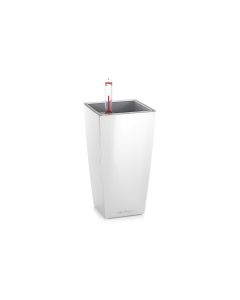 Lechuza Kräutertopf Mini Cubi Premium 9 Weiss hochglanz