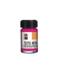 Marabu Textilfarbe Neon UV 15 ml Neonpink
