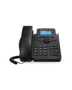 Audiocodes Tischtelefon 405HD Skype for Business Schwarz
