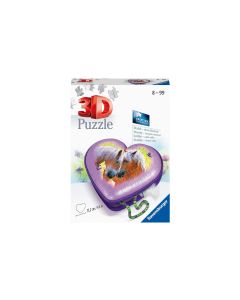 Ravensburger 3D Puzzle Herzschatulle Pferde