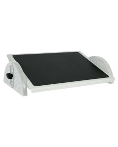 WEDO Fussstütze Relax Steel Black 5 Stufen, Silber