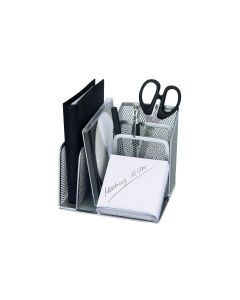 WEDO Stiftehalter Office mit Briefablage, Silber