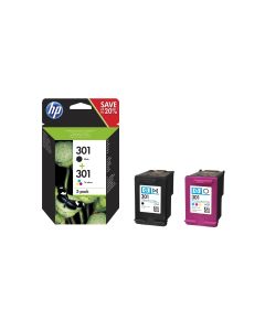 HP Combopack Nr. 301 (Tinte N9J72AE) C/M/Y/BK