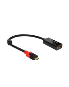 Delock Adapter DisplayPort – USB Type-C 4K/60Hz, schwarz