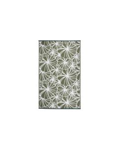Esschert Design Teppich 240 x 150 cm Blumenmuster
