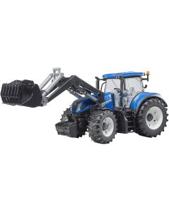 Bruder Spielwaren Landwirtschaftsfahrzeug New Holland T7.315 mit Frontlader