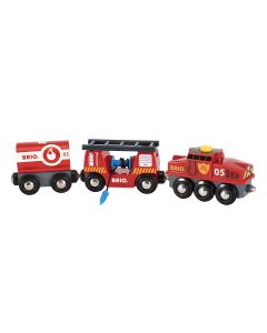 BRIO Eisenbahn Feuerwehr Löschzug