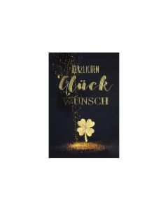 ABC Grusskarte B6 Herzlichen Glückwunsch