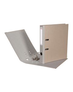 Biella Bundesordner A4 4 cm, Beige/Grau