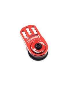 Yeah Racing Servo-Saver Aluminum Plate Red