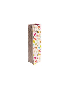Goldbuch Flaschentasche  Lots of Hearts Mehrfarbig, 36 x 8 x 10 cm