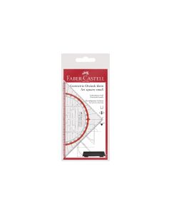 Faber-Castell Geodreieck 14 cm mit Griff