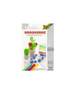 Folia Moosgummi-Set 15 Stück, Mehrfarbig