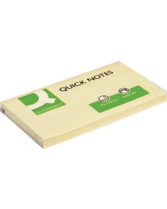 CONNECT Notizzettel Quick Notes 76 x 127 mm, Gelb