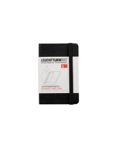Leuchtturm Visitenkartenetui  Schwarz